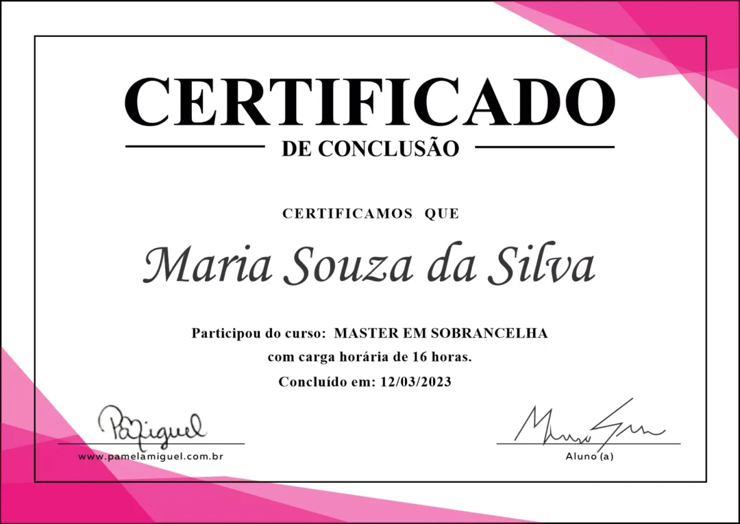 certificado